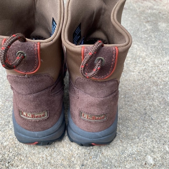 L.L.Bean Suede Thinsulate Pull On Women’s Ankle Boots - Picture 4 of 7